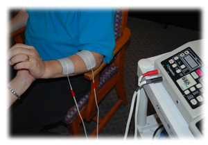 electrical stimulation and ultrasound modalities